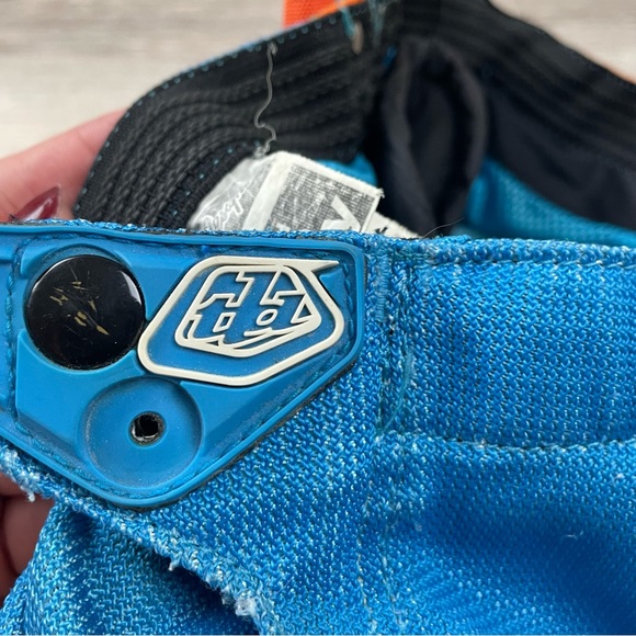 TROY LEE DESIGNS YOUTH GP PANTS ORANGE MOTOCROSS DIRT BIKE MX Size 28/XL - Picture 11 of 16